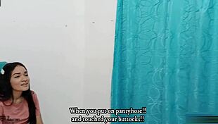 Stepsister Gives Huge Surprise With Pussy Missing My Cock