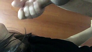 Stepsister Sucks And Swallows In Bathroom!