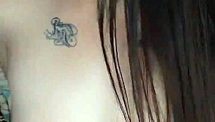 girl masturbating wet pussy on video call to boyfriend