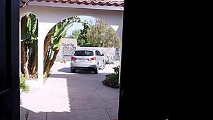 Teen THROATS monster cock roughly