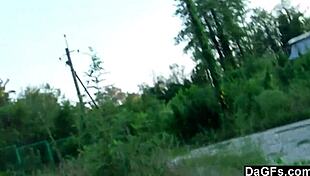 girlfriend boldly teases boyfriend in bikini flashing