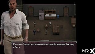 In this hentai, the pregnant chick gets cum all over her face, episode 36