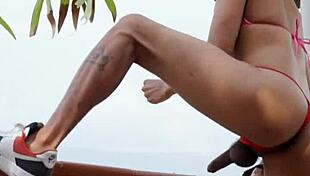 Intriguing outdoor cock play in Medellin, Colombia