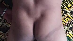 Light skinned nigerian guy with big dick wanks and humps