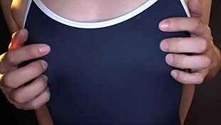 Asian Babe Bent Over For Doggystyle Cumshot