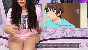 Watch my reaction as Amaneee gets bent over in doggystyle and squirts in this hentai.