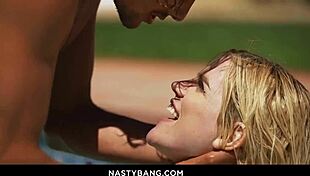 Tyler Nixon Banging Nikki Sweet Outside with Clothes Ripped Undressing!