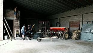 Gay Group Bareback Orgy Action