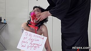 i'm the kinky cutie in ass hole asylum getting painful therapy