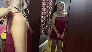 i licked stacy starando's pussy and fucked her with a vibrator on her birthday lesbian sex