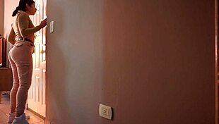 Wife Blows Delivery Guy, Discovers It's Her Stepson, Swallows Cum