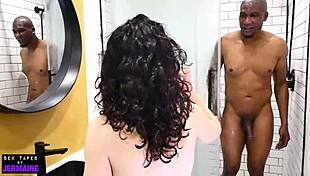 PETITE VANESSA CLIFF GETS FUCKED IN THE SHOWER!