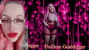 Goddess gives face joi with sex for cash and financial domination