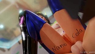 Intense overwatch hentai scenes with bold ass action in anime