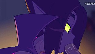 Intercourse with the Vampire Nevarky in Hentai Style