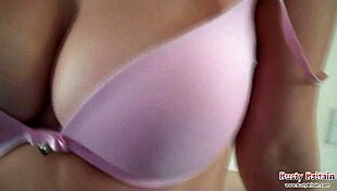 Busty ashayias sucks big natural tits cock