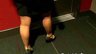 Foot Loving Milf Wanks Cock With Her Feet Tattoo Fetish European