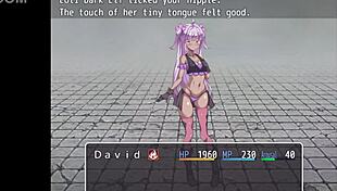 Femdom mistress dominates with intense handjob and blowjob in tower of alfimia part 1.