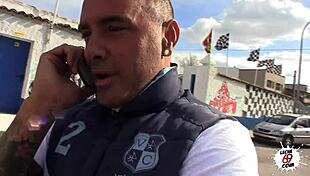 Oh no, DinIO lost the bet, so his girlfriend is now a prostitute in this hardcore scene