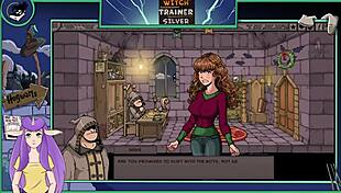 Witch Trainer Silver Part 10 Features Big Tits And Ass In Hentai Action