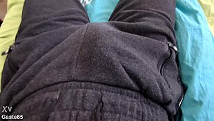 peeing in my pants while lying on the bed