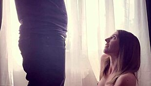 Feeling The Intense Pleasure As Celestina Blooms Throats My Monster Cock