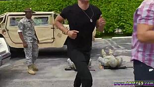 Black Gay Man and Teen in Explosive Photo Session