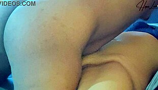 Latina takes monster cock in hairy ass