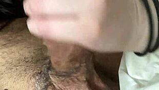 i love how ella sucks my wet cock with her cute mouth