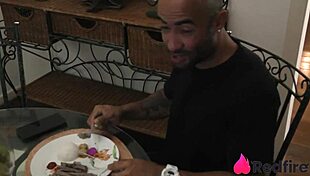 Surprise encounter with wife leads to unexpected moment