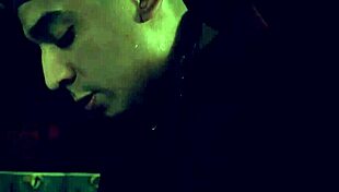 Aidra Fox and Kharlie dominate with big tits handjob in extreme bondage.