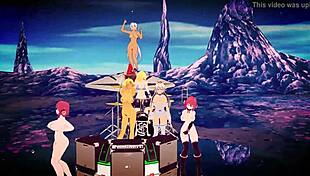 Erotic Dancing in MMD Engel