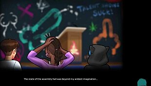 summertime saga 53 • the neighbours tits are amazing 😘