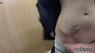 Luscious Czech chick teased in hypermarket and nailed in POV 😏