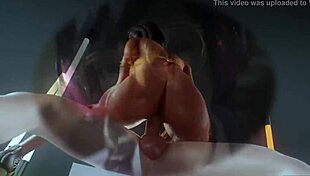 Overclocked 3D PMV Compilation Featuring Futanari Action in Anime Style