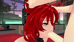 Honkai Impact Himeko Celebrates Birthday With Best Friend