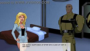 This DC comics hentai features assfucking and doggystyle scenes