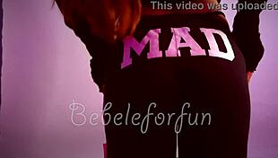 Beautiful Girl with Small Tits and Cute Ass Watches Cum Fill Her