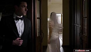 Pengantin Berpayudara Besar Khianat Anal di Hari Pernikahannya