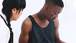 Cute Asian Fucks Black Stud