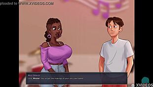 summertime saga 53 • the neighbours tits are amazing 😘