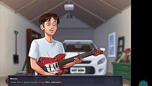 summertime saga 53 • the neighbours tits are amazing 😘