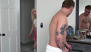 scarlett hampton stars in family pies april 2023, getting doggystyle and cowgirl with fingering and cumshot.