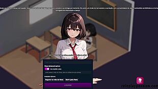 teen student chats with ai, unleashing hentai sex in anime world