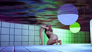 honoka in hentai licks another girl passionately, contrasting cute anime with intense action