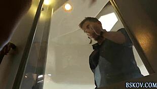 Elles' Big Tits In Glamorous Cumshot Scene