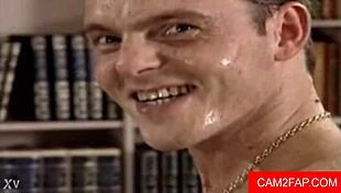 hot blowjob and handjob lead to facial cumshot