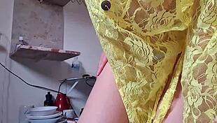 why did i take off my dirty panties with lace in my ass?