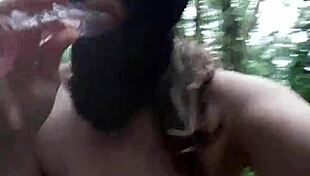 françoise gets slutty in the woods!