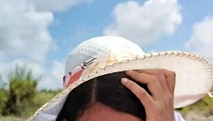 Colombian Fisherwoman Trades Fish For Cock